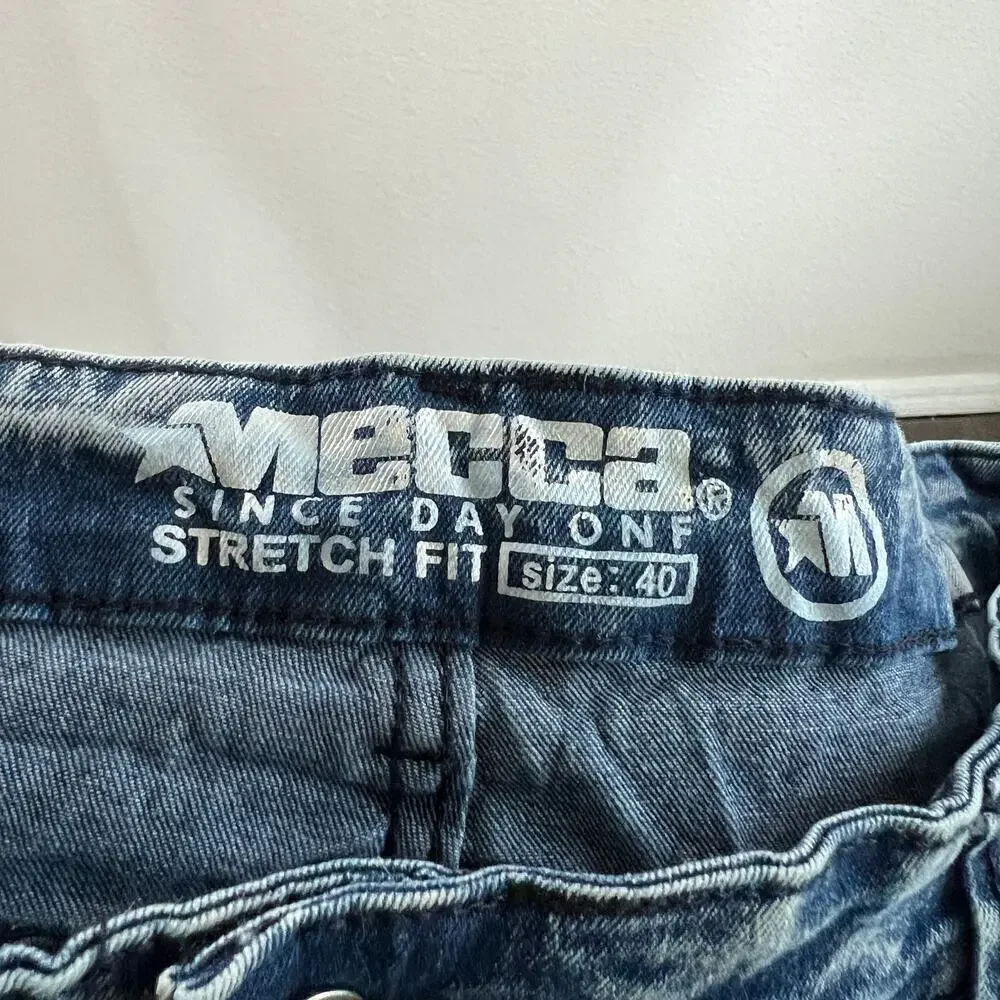 mecca denim shorts